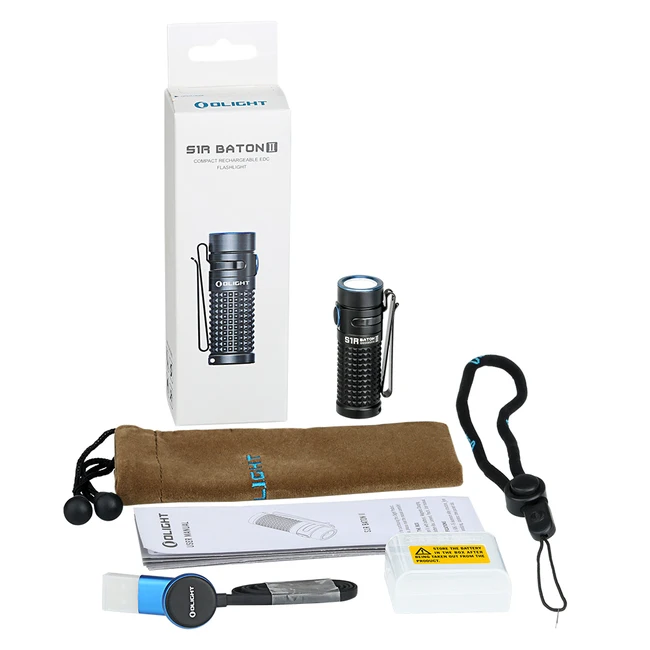 Olight S1R Baton II Cree XM-L2 CW СВЕТОДИОДНЫЙ 1000 люмен Магнитная USB зарядная станция с батареей