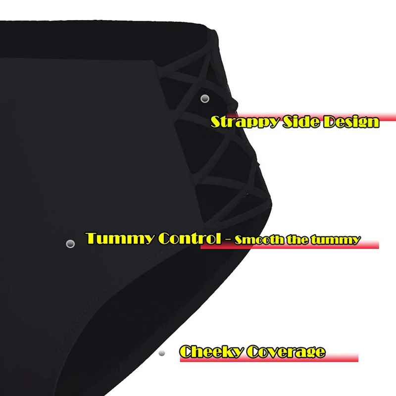 Цельные бикини шорты короткие сексуальные женские плавки бразильские с высокой