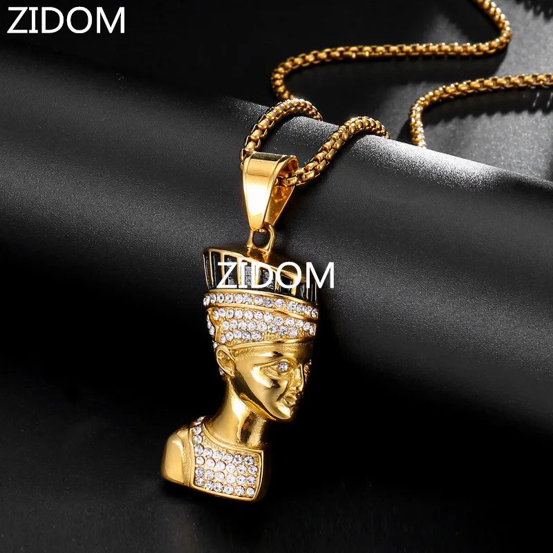 Ожерелье мужское из нержавеющей стали в стиле хип хоп|Ожерелья с подвеской| |