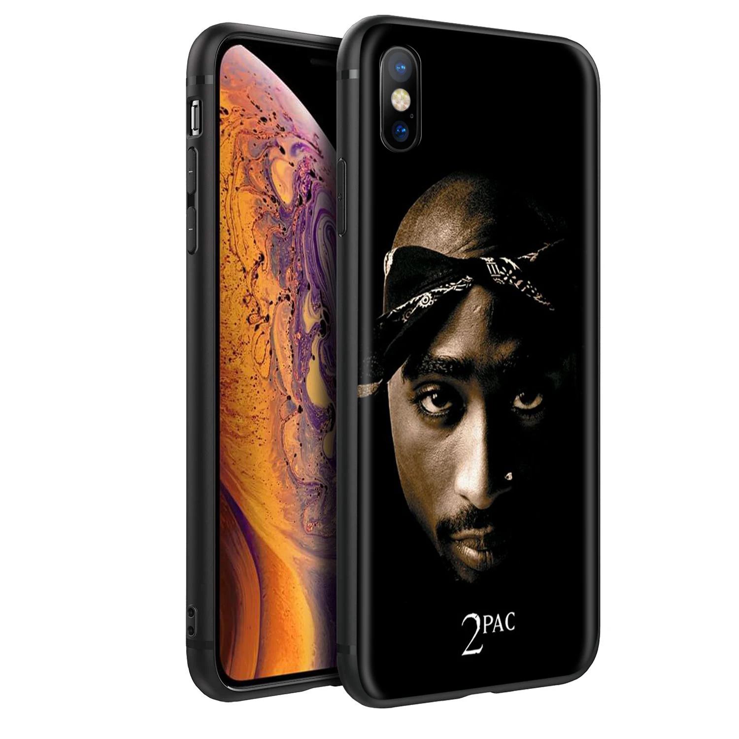 Мягкий силиконовый чехол YIMAOC 2Pac Tupac Shakur для iPhone 12 Mini 11 Pro XS Max XR X 8 7 6 6S Plus 5 5S