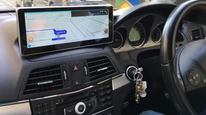 4+ 64G Android 9,0 автомобильный Радио Bluetooth gps навигатор для Mercedes Benz E класс купе правый руль C207 A207 W207 2008