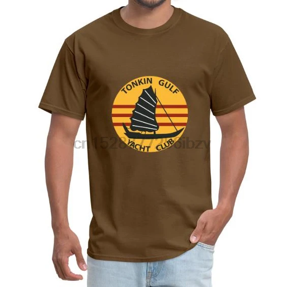 Мужская футболка Tonkin с изображением клуба яхты залива мужская принтом Футболки