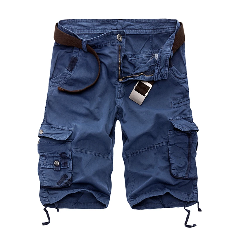 

2020 Military Cargo Shorts Men Summer Camouflage Pure Cotton Shorts homme Brand Clothing Comfortable Tactical Camo Cargo Shorts