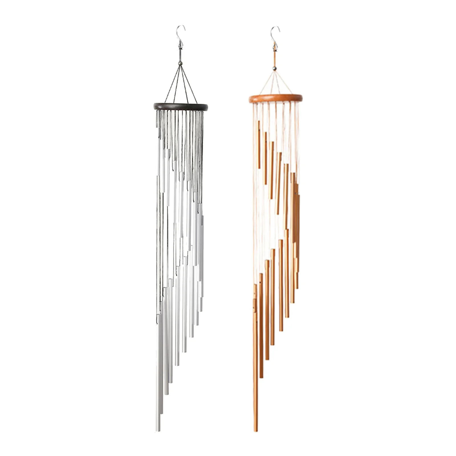 

36 Inch Wind Chimes Outdoor 18 Tubes Classic Windchime for Hanging Decor Ornaments Gifts