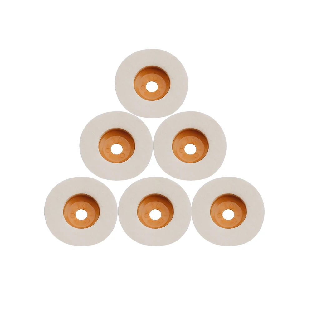10 шт. полировальная накладка внешний диаметр 100 мм внутренний 16 шерстяные