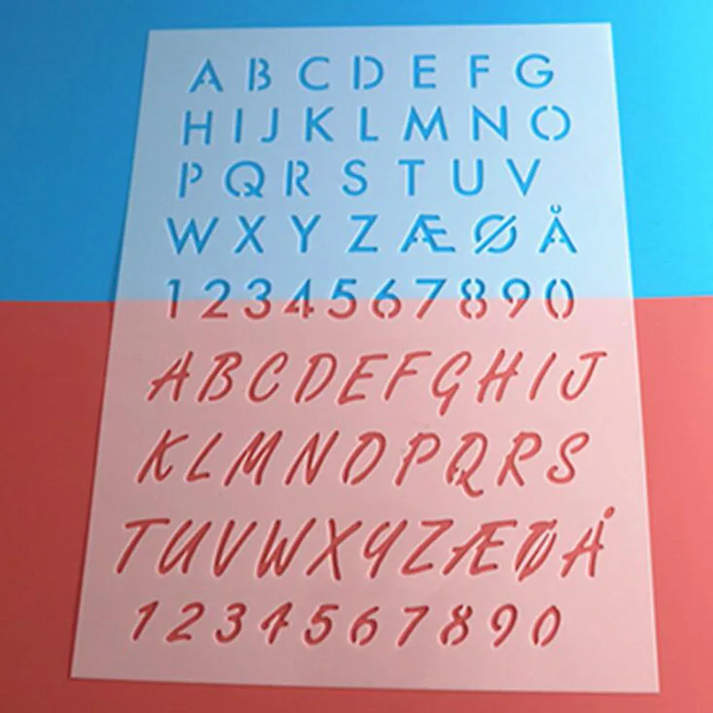 1 шт. с напечатанным принтом шаблон DIY наслоения Трафареты картина раскраска для