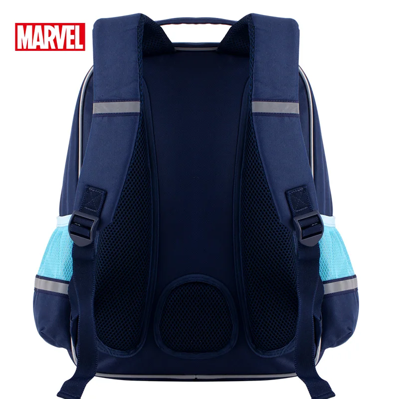 Genuine Authorized Disney Elementary Schoolbag Boy Spider-man Backpack 1-3-4-6 Grade Captain America Childrens Backpack