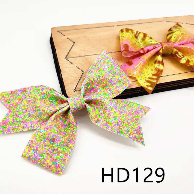 

4.5 inch big bow cutting die wooden mold HD129