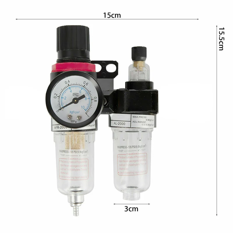 Фильтр давления воздуха регулятор смазка влагоочиститель сепаратор масла и