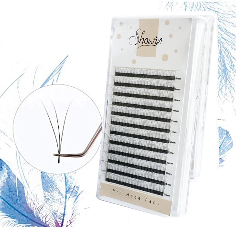 

3D Eyelashes Premade Fans Lashes Mink Eyelashes For Extensions Faux Cils Makeup Maquiagem High Quality Lash Natural Extension