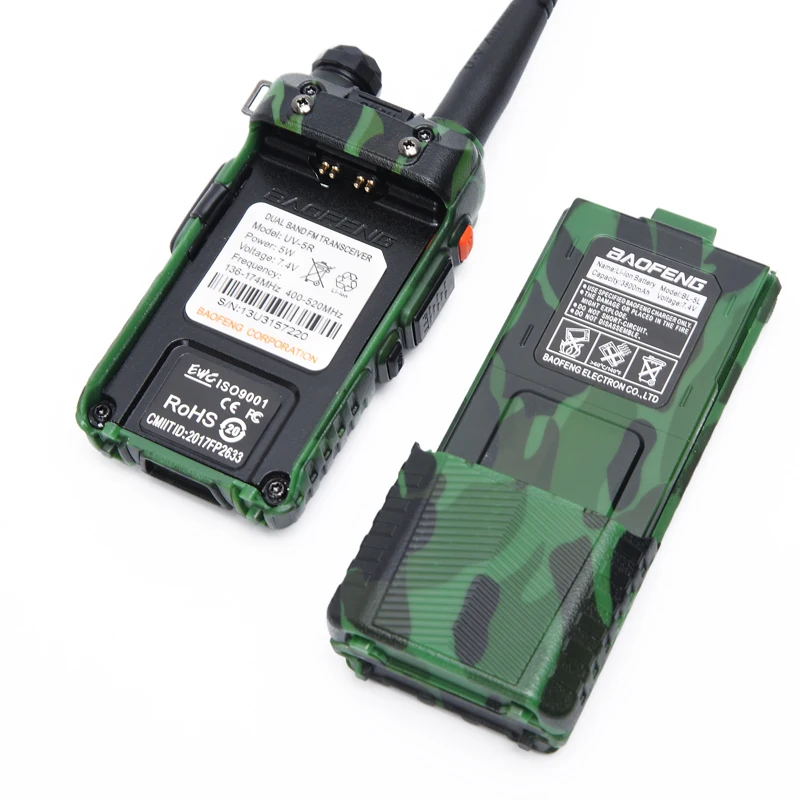 Original BAOFENG UV-5R BL-5L 7.4V 3800mAh Li-ion High Capacity Battery For Walkie Talkie BF-F8 uv 5r uv5r uv-5re uv-5ra | Мобильные