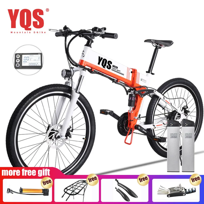 YQS NEW Bicicleta elestrica ebike 110 км bateria De litio elestrica 2" Off road bicicleta elestrica bicicleta elet