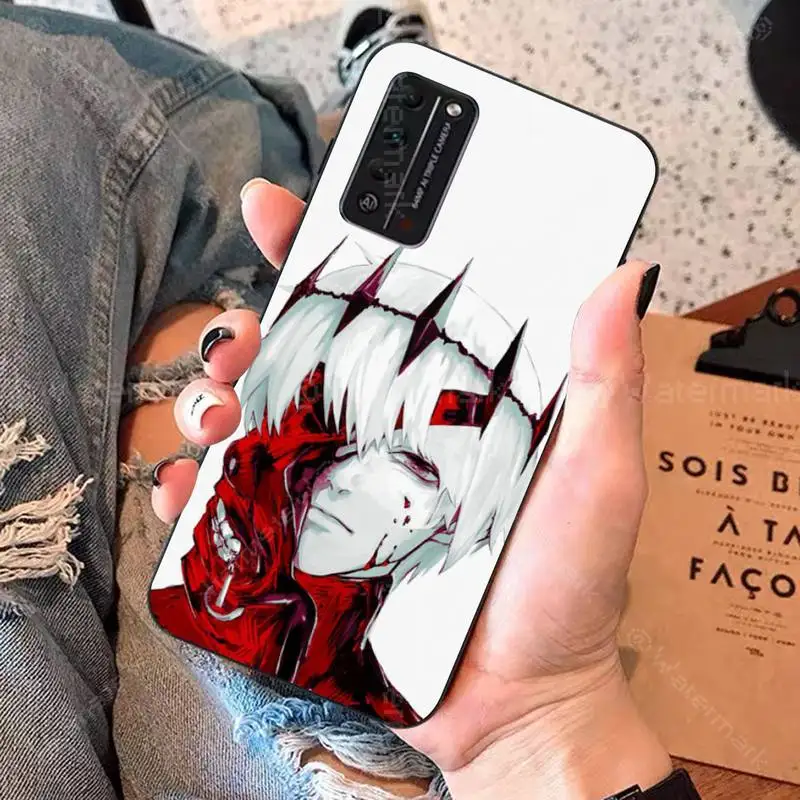 TOPLBPCS Tokyo Ghoul Trendy Anime Kaneki Ken Phone Cover for Huawei Honor 8 x 9 10 20 V 30 pro lite view 7A 9lite PLAY | Мобильные