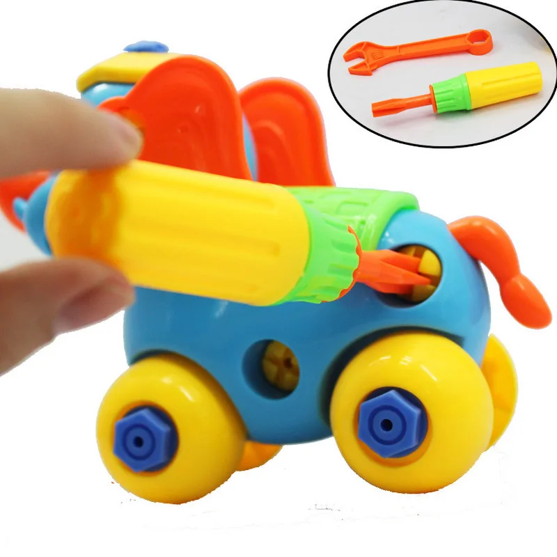 Детский конструктор-пазл в виде поезда вертолета | Игрушки и хобби