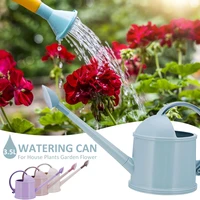large capacity watering can small durable plastic water can kettle for house plants garden flower w0
