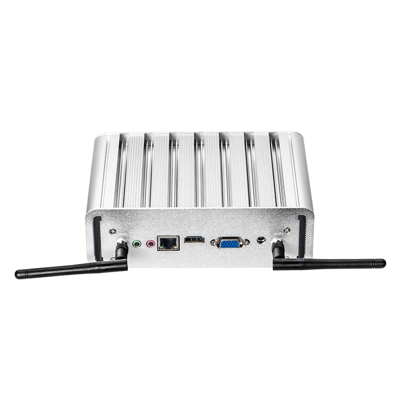 XCY Intel Pentium 4415U безвентиляторный мини ПК с Windows 10 HTPC Офисный Компьютерный HDMI VGA 300