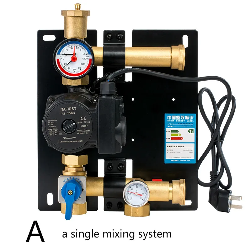 Смешанная водяная система для настенного монтажа центр контроля температуры