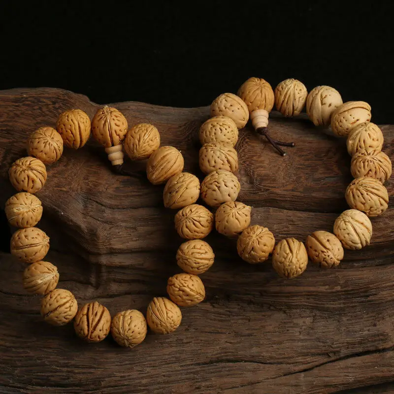 Оригинальный персиковый яма бусины тибетский буддийский браслет-амулет |