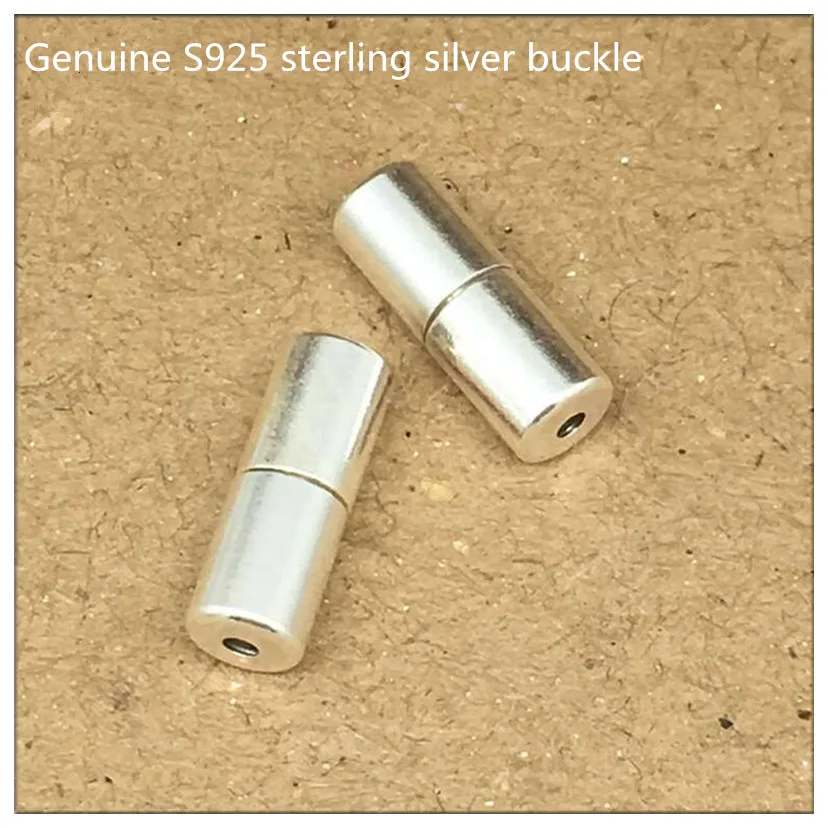 S925 серебряная застежка браслет ожерелье ювелирные аксессуары изделия фурнитура