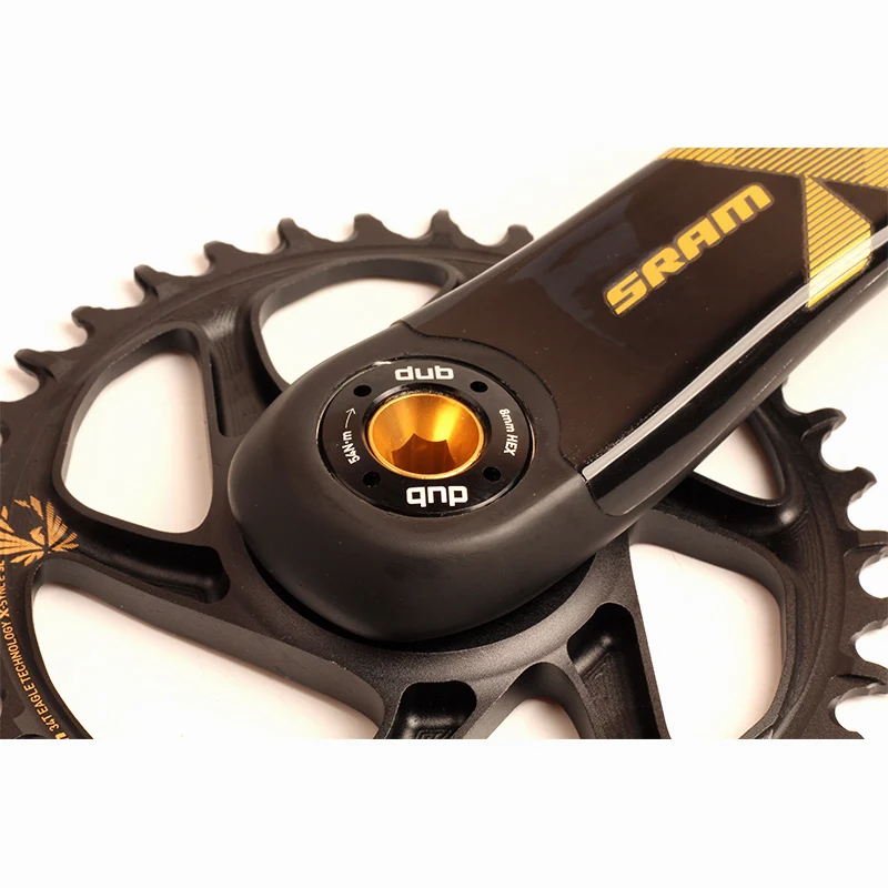 SRAM XX1 EAGLE DUB Crankset Золотая педаль SL 38T 36T 34T 170 мм 175 MTB рукоятка велосипеда|Шатун и