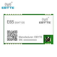 2 4ghz full duplex wireless transceiver serial module continuous transmission receiver ebyte e65 2g4t12s ipexstamp hole