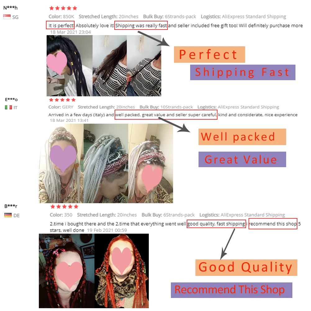 Дреды для наращивания волос женщин дреды плетеные искусственные локоны в стиле