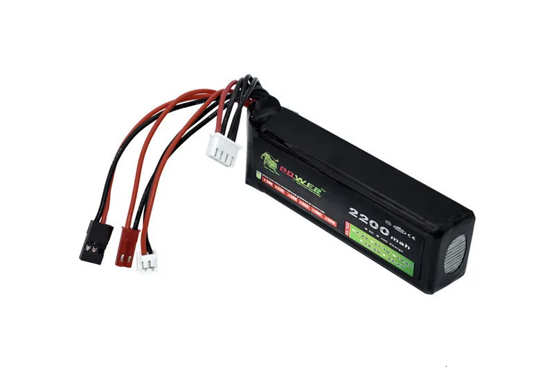 Литий-полимерный аккумулятор Lion Power 3S 2200 мАч 11 1 В + зарядное устройство USB для