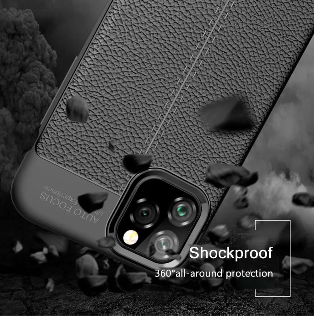 Для iPhone 11 Pro Max 11Pro роскошный противоударный матовый чехол s Чехол кожаный чехол из углеродного волокна для Apple iPhone11 Pro Max чехол s
