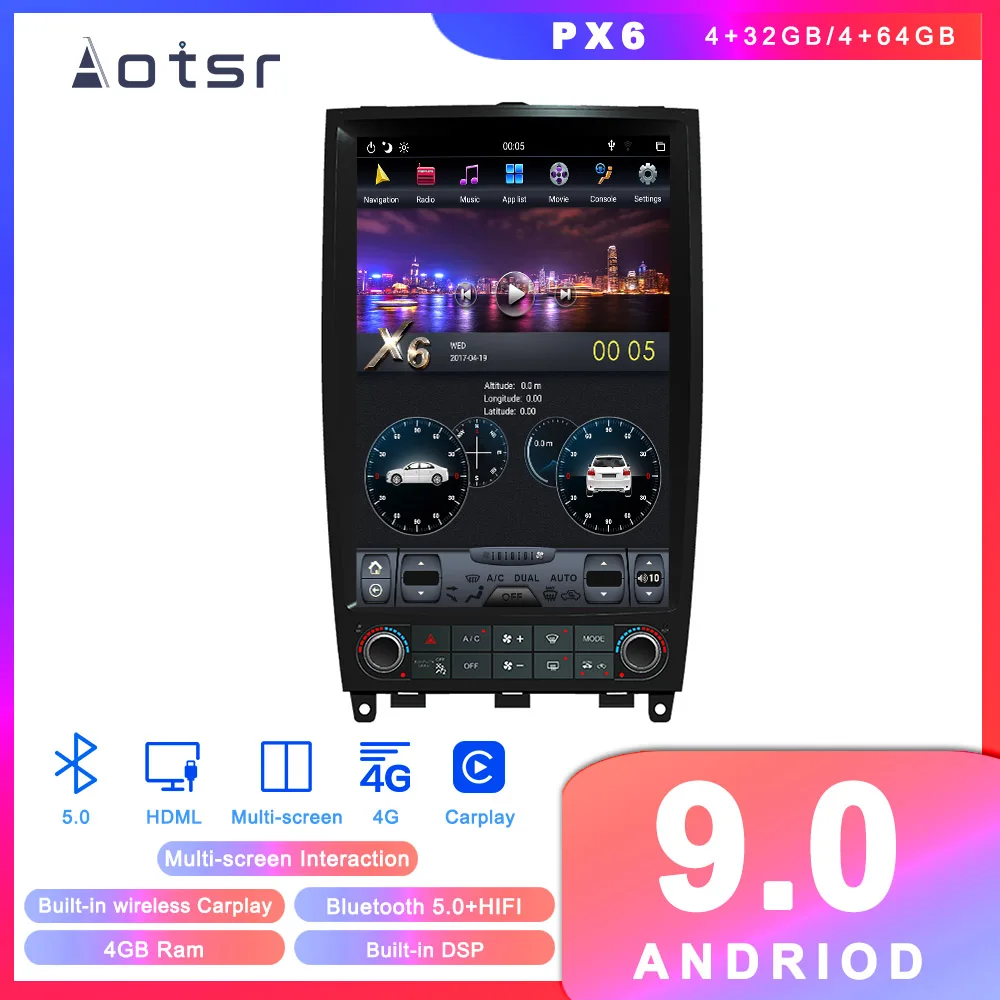 GPS навигатор для Infiniti QX50 EX25 EX35 9 0 2008 Android 2015|Автомагнитолы| |