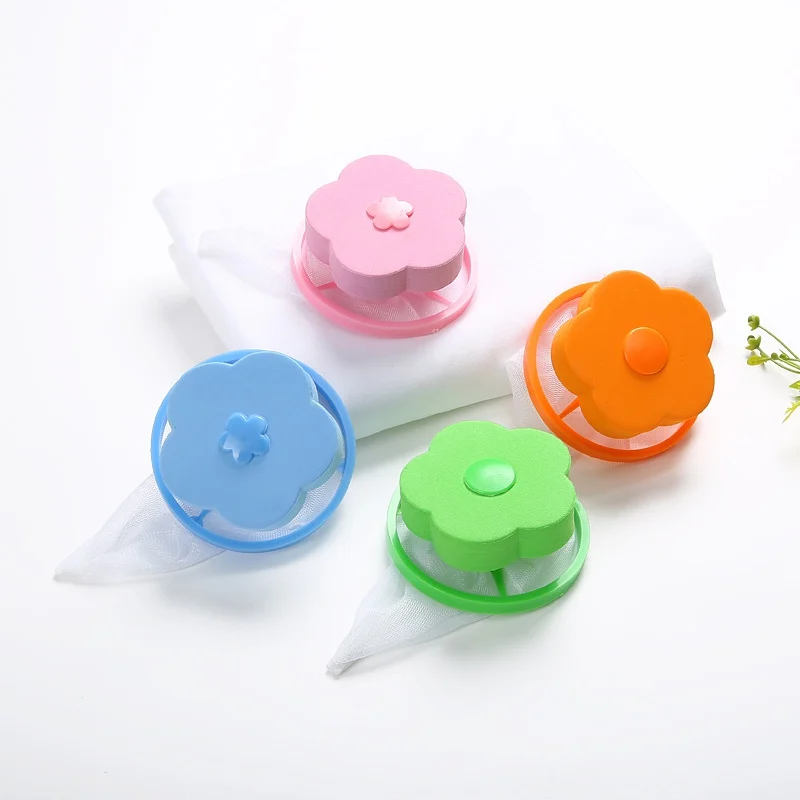 Шарики для чистки волос мешки белья диски сбора грязного волокна сетчатый фильтр