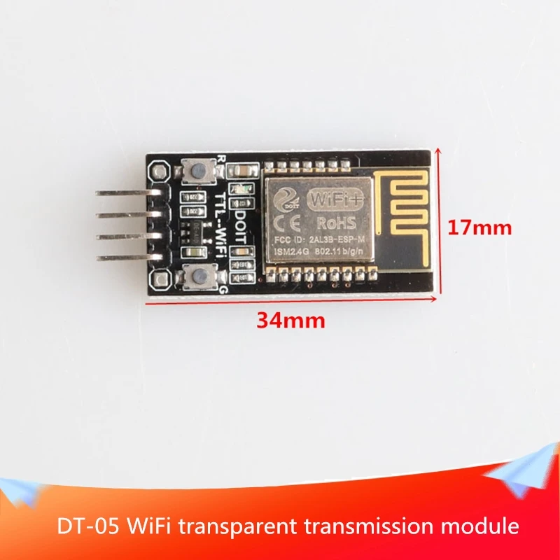 DT 05 беспроводной WiFi последовательный порт прозрачный модуль передачи TTL к