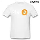 Мужские Забавные футболки Plan B для криптовалюты и биткоина, мужские топы, футболки, классический размер, подарок на день рождения, футболка оверсайз 2022