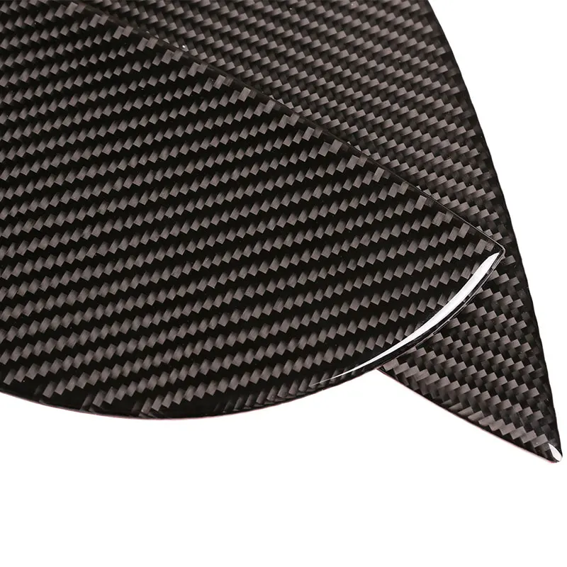 

For BMW 3 Series E90 2005-2012 Auto Front Door Buffer Slot Cushion Stickers 2 Pieces Of Real Carbon Fiber (Soft) Car Accessories