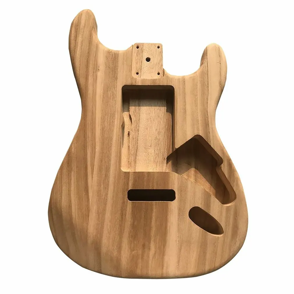 unfinished gitarre körper maple st blank gitarre barrel für st stil elektrische gitarren diy teile gitarren zubehör free global shippin