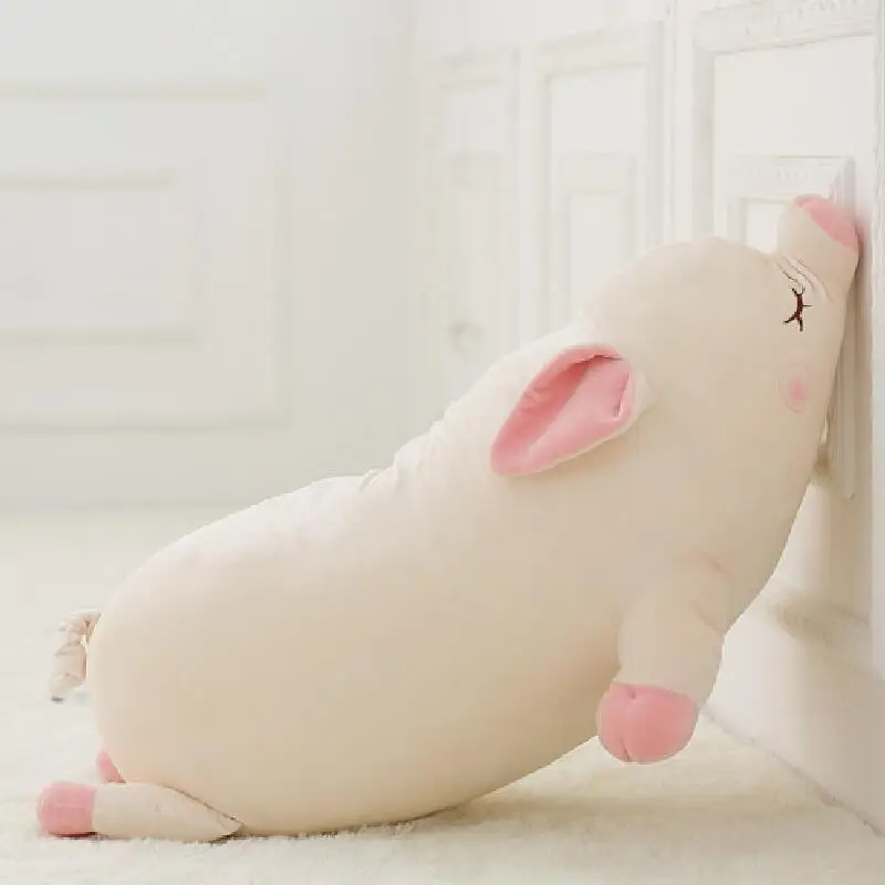 

Cute Soft Down Cotton Pig Stuffed Pink Pig Baby Software Pillow Gift for Girl Plush Doll Toy