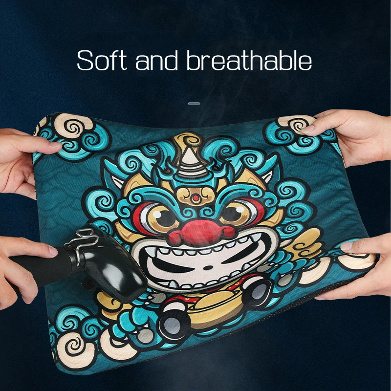 Гелевая сиденья в китайском стиле фиолетовая Улучшенная двойная Нескользящая