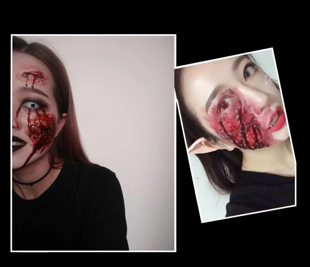 Специальный эффект для макияжа воск восстановления кожи Обложка шрамов