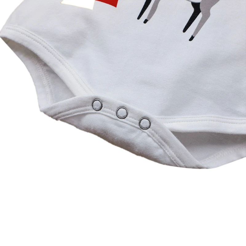 

Baby Girl Rompers Newborn Boy Clothes Cartoon Fawn Print Long Sleeve Cotton Infant Jumpsuit With Hat Headband 3pcs Set Hot