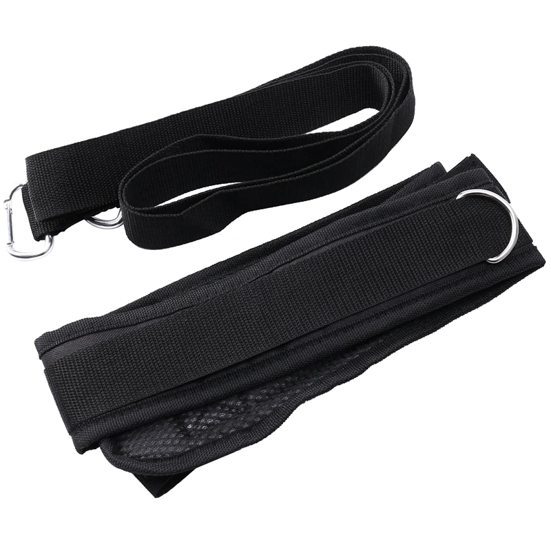 

Hot Adjustable Weight Sled for Training Resistance Band-Agility Strength Speed Training with Waist Belt