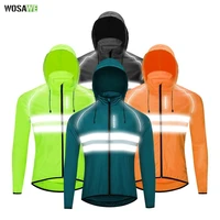 wosawe ultralight men cycling jacket waterproof windproof bicycle clothing mountain bike long jersey mtb jacket windbreaker