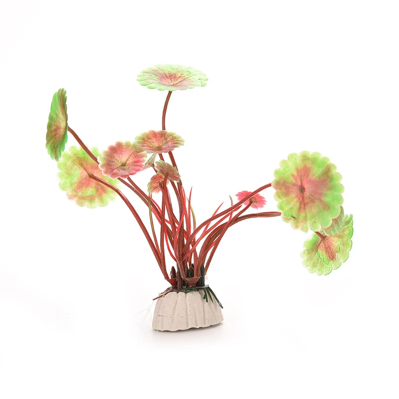 

1 Pcs Plastic Plants Aquarium Plants Fish Tank Decorations Used For Household And Office Aquarium Simulation