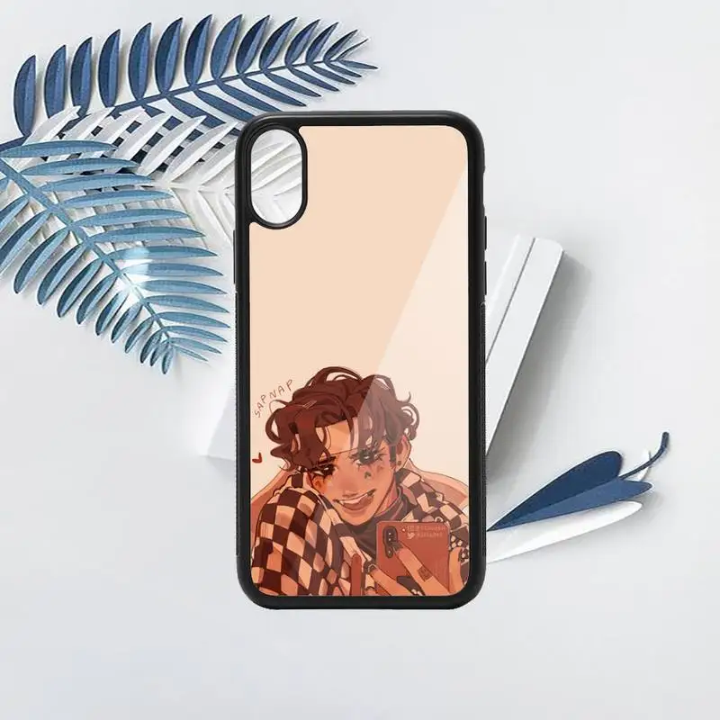 

Dream Smp Japanese anime manga design shell funda Phone Case PC for iPhone 11 12 pro XS MAX 8 7 6 6S Plus X 5S SE 2020 XR
