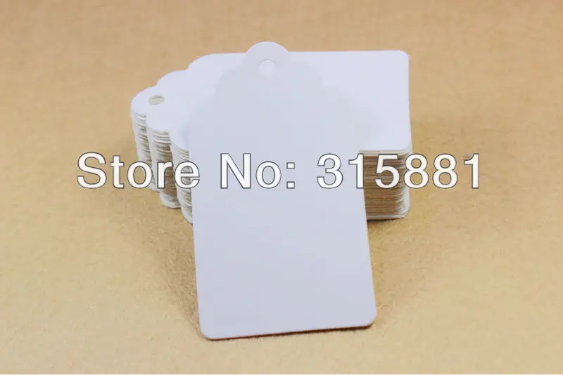

White Kraft Paper Tags - Large Kraft Tags 500pcs/lot Free Shipping