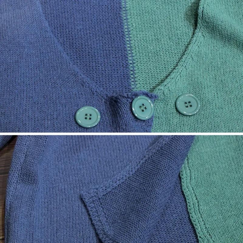 

V Neck Cardigan Women Long Sleeve Sweater Women Knitted Sweater Cardigans Woman Casual Loose Sweaters for Women