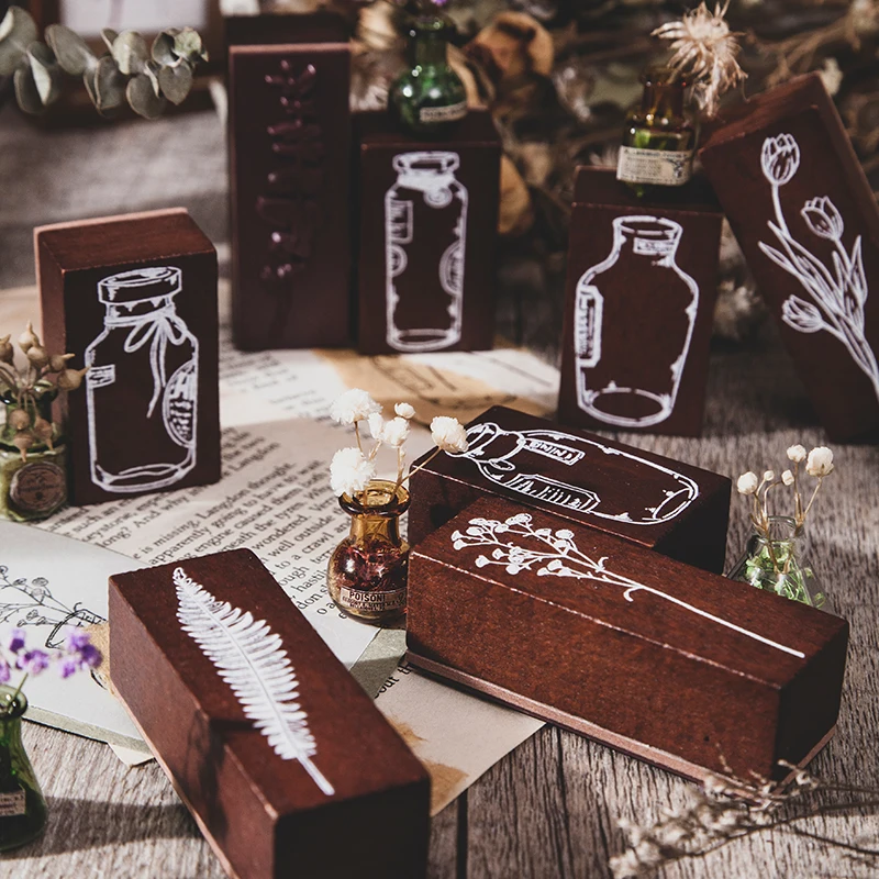 Fabiano винтажная пробковая бутылка бабочка папоротник украшение для скрапбукинга