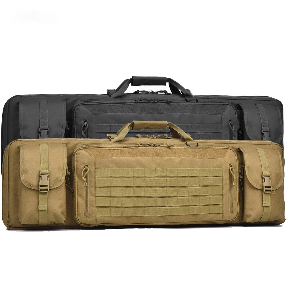 

Чехол для пистолета 42 дюйма 46 дюймов, военная тактическая сумка для инструментов, аксессуары для охоты, мягкий футляр для фонарика с системо...