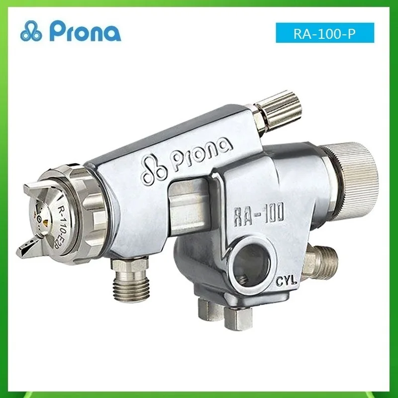 

Prona RA-100 Automatic Spray Gun, RA100 Painting Gun, 0.8 1.0 1.3 1.5 1.8mm Nozzle Xize To Choose