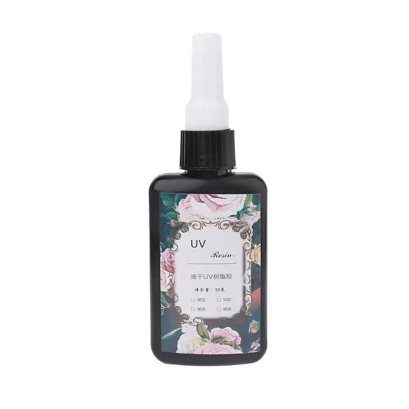 

UV Resin Ultraviolet Cure Resin Solar Cure Resin Sunlight Activated UV Hard Glue E56C