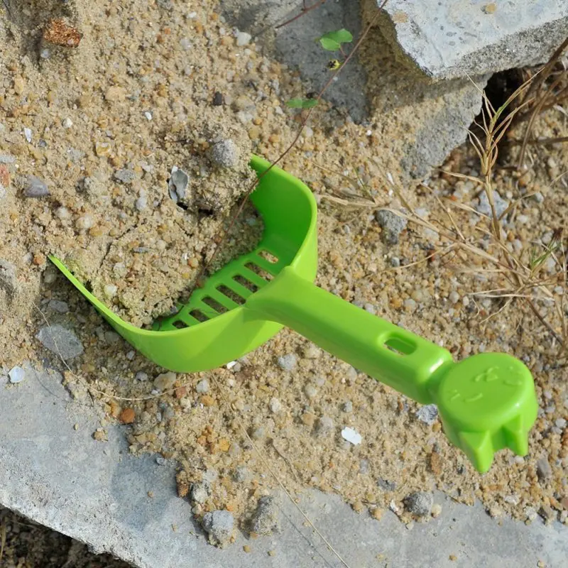 Лопата для кошачьего туалета инструмент очистки питомцев пластиковый ковш