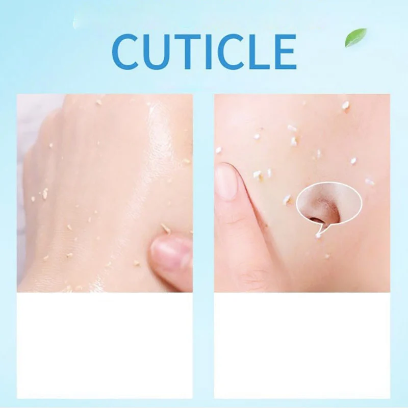 

New Fruit Acid Peeling Gel Facial Exfoliating Peeling Scrub Deep Clean Acne Blackhead Remove Face Cleanser Whitening oil control